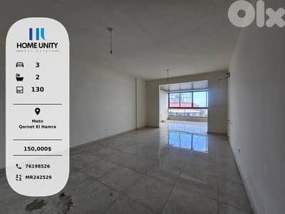 brand new apartment for sale in Qornet El Hamra, Metn ,  sea view