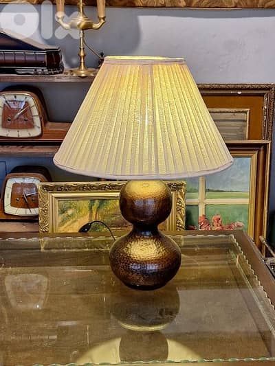 antique bronze lamp