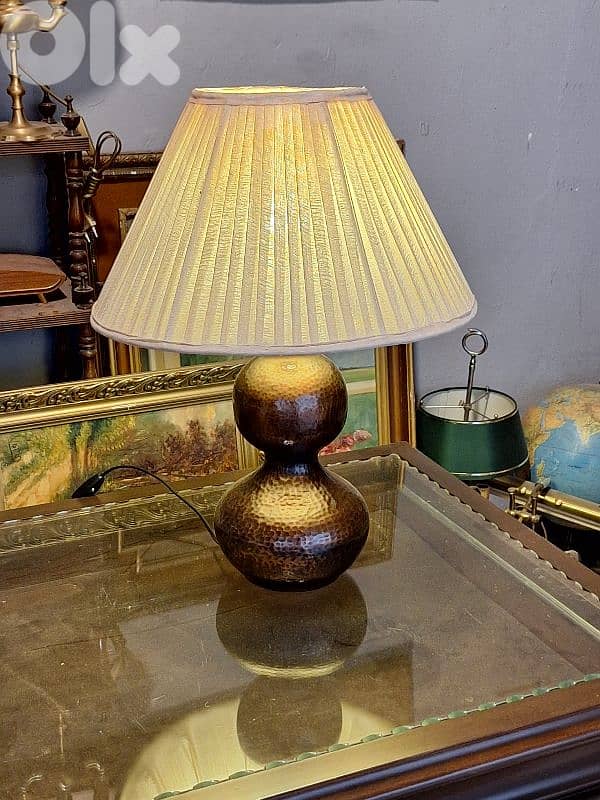 antique bronze lamp 1