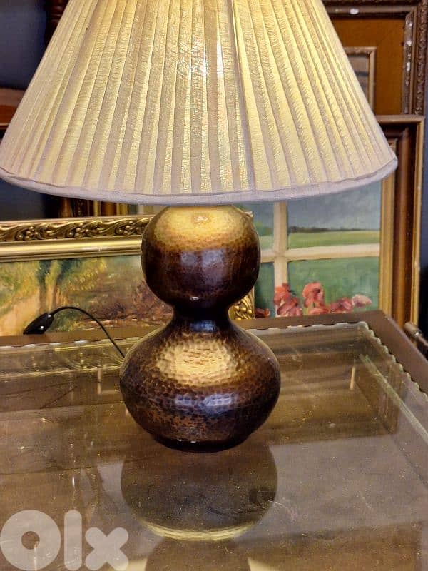 antique bronze lamp 2