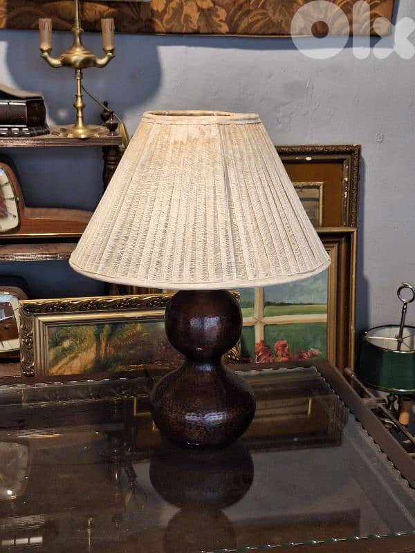antique bronze lamp 3