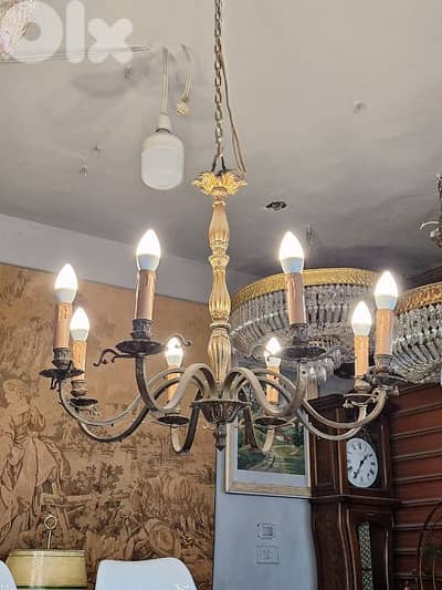 bronze antique chandelier