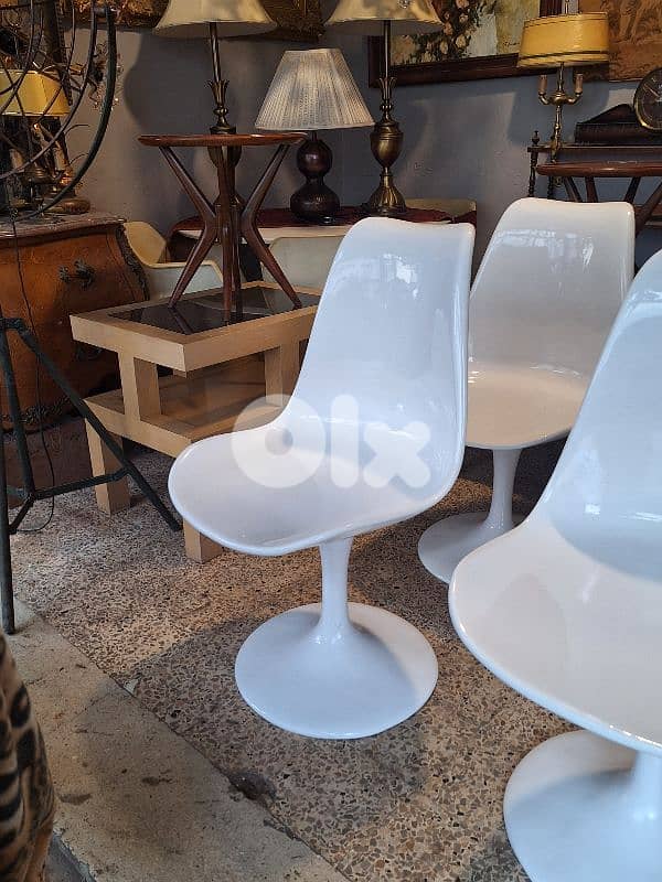 4 vintage original fiber chairs 3