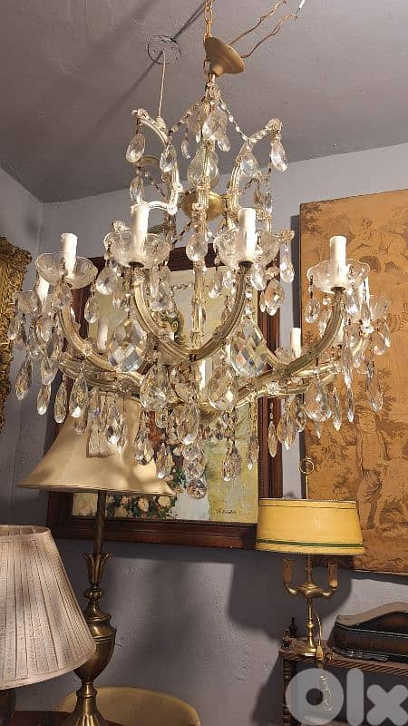 marie theresa crystal chandelier 3