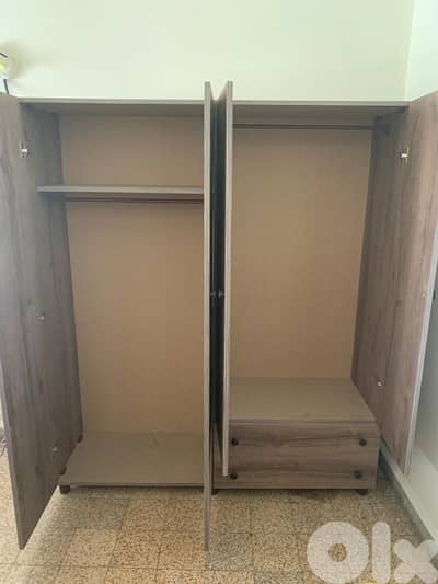 خزانة 4 درف جديدة من المعمل بافضل الاسعار