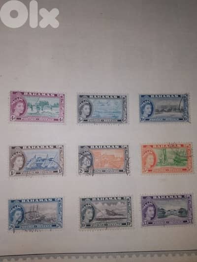 BaHMaS -british colonies stamps