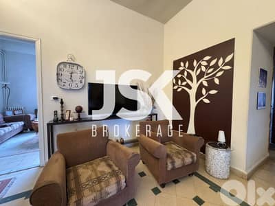 L20394 - Spacious Apartment With Terrace For Sale in Mansourieh