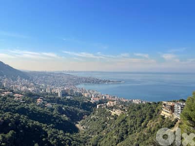 1251 SQM Amazing Land in Kfarhbab with a Breathtaking View