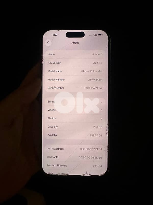 iphone 16 pro max 256gb 1