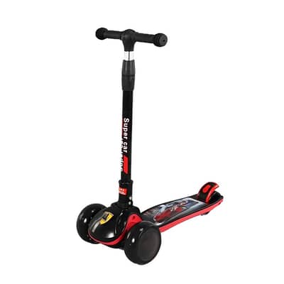 Foldable Scooter Colorful LED Wheels-سكوتر قابل للطي بعجلات ملوّنة