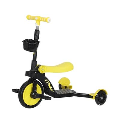 2 In 1 Convertible Scooter and Bicycle for Kids - سكوتر ودراجة للأطفال