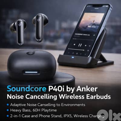 Soundcore P40i by Anker, Noise Cancelling Wireless Earbuds