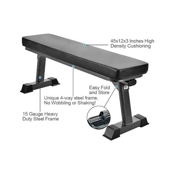 EzPro USA Incline Weight Bench – 450 kg Load Capacity 3