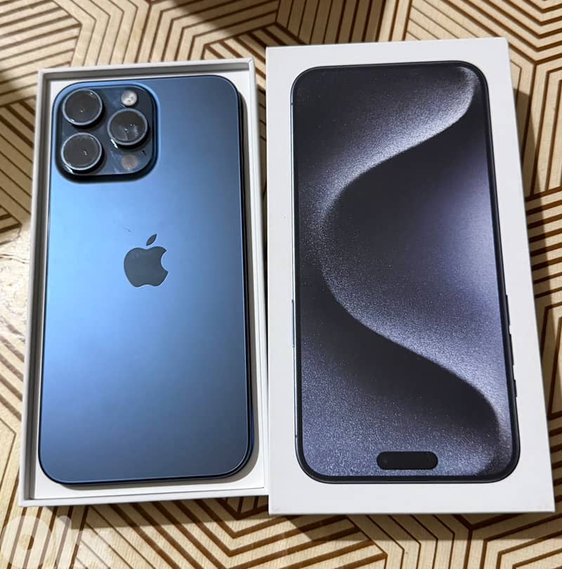 IPHONE 15 PRO MAX 256 GB BLUE ESIM 1