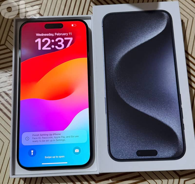 IPHONE 15 PRO MAX 256 GB BLUE ESIM 2