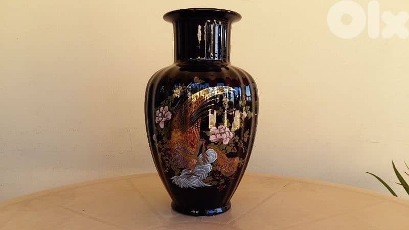 Grands vase et plat chinois antiques 2