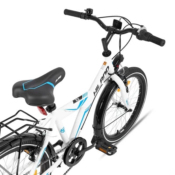 Hiland Sentry+ 20” Kids Mountain Bike – White 3