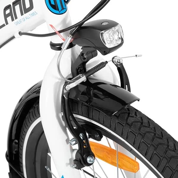 Hiland Sentry+ 20” Kids Mountain Bike – White 7