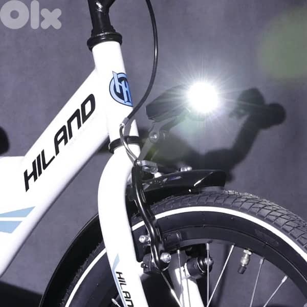 Hiland Sentry+ 20” Kids Mountain Bike – White 9