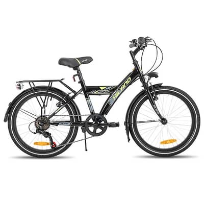 Hiland Sentry+ 20” Kids Mountain Bike – Black