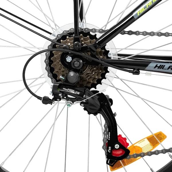 Hiland Sentry+ 20” Kids Mountain Bike – Black 9