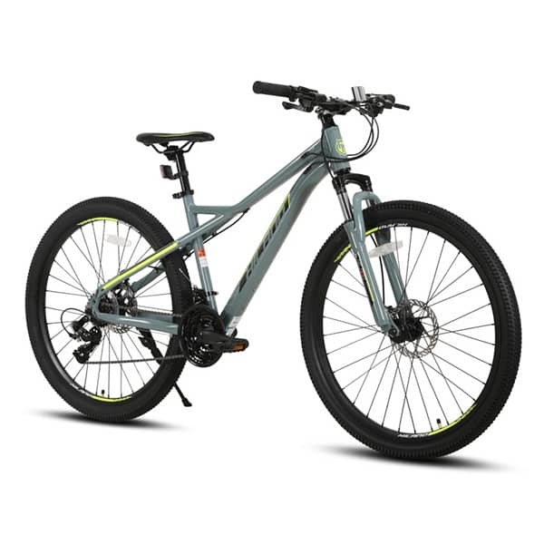 Hiland Hippel 26” Mountain Bike – Gray 1