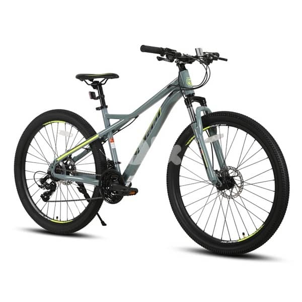 Hiland Hippel 27.5” Mountain Bike – Gray 1
