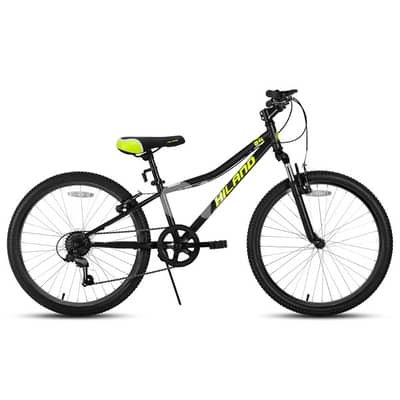 Hiland Climber 24″ Mountain Bike – Black