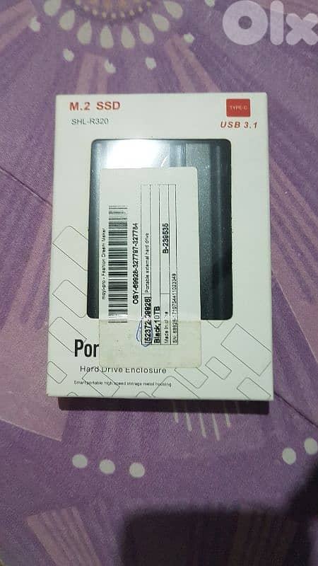 Portable external hard drive 1