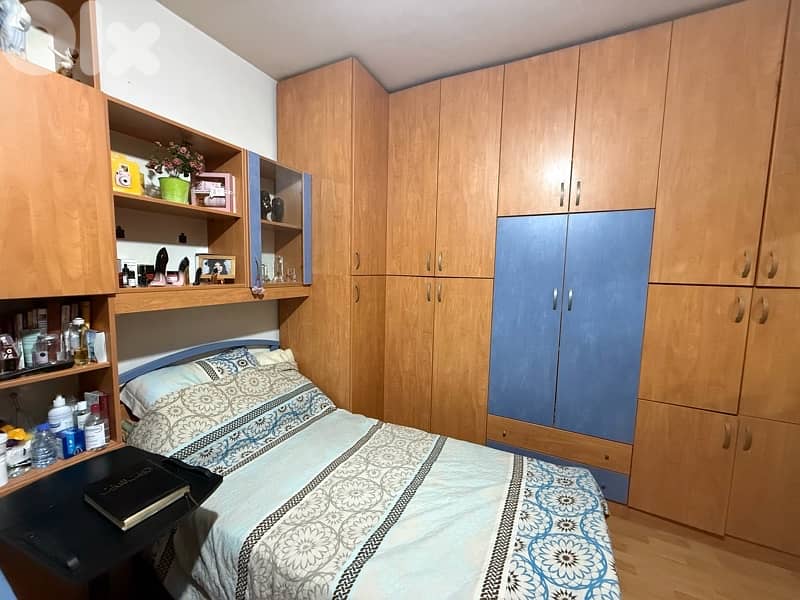 2 Beds Bedroom Set + Wardrobe + Study Desk | Excellent Condition 6