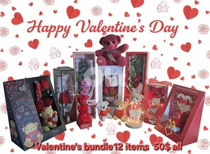 Valentine Bundle gift , 12 items 50$