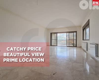 Elegant 185sqm Apartment with  Stunning View in hazmieh REF#RW128357