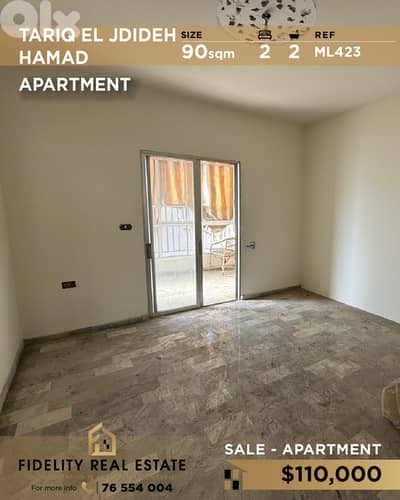 Apartment for sale in Tarik El jdideh ML423 شقة للبيع في طريق الجديدة