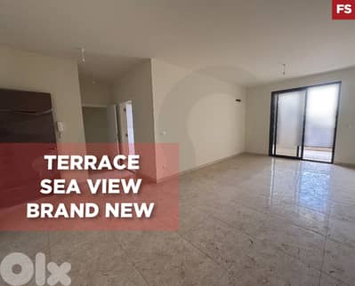Terrace, Sea View, 3 Balconies, Zouk Mosbeh/زوق مصبح REF#FS132655