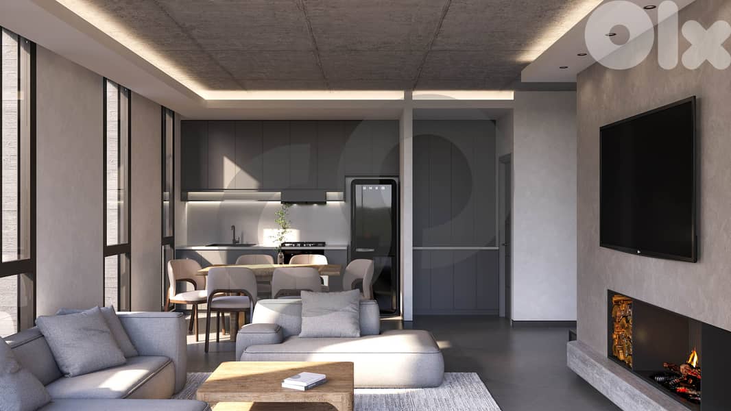 Faqra Club / Under Construction / Duplex with Garden/فقرا REF#CE132663 4