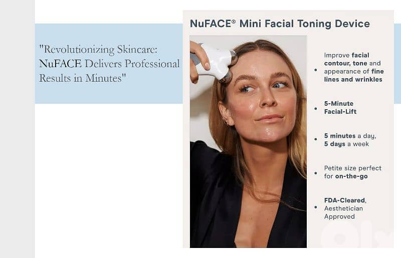 Nuface MINI face toning 5