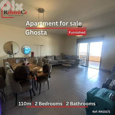 Furnished apartment in Ghosta for sale شقة مفروشة للبيع في غوسطا
