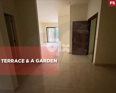 Terrace & a Garden, covered parking,Zouk Mosbeh/زوق مصبح REF#FS132681
