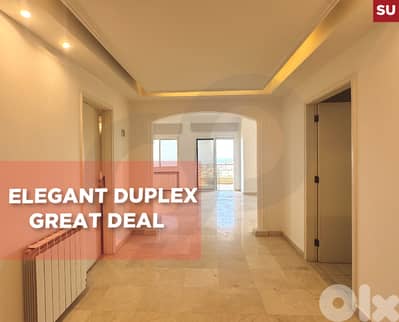 sea & mountain view, terrace, 2 parking, Ghazir/غزير  REF#SU132693