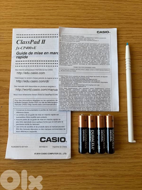 Casio ClassPad 2 fx-CP400+E (calculatrice programmable) 6