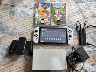 Switch Oled with games