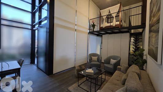 Furnished Loft for Rent in Achrafieh شقة علوية مفروشة للإيجار في