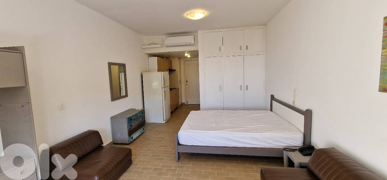 L16808 - Studio Chalet in A Seafront Resort For Rent in Tabarja 1