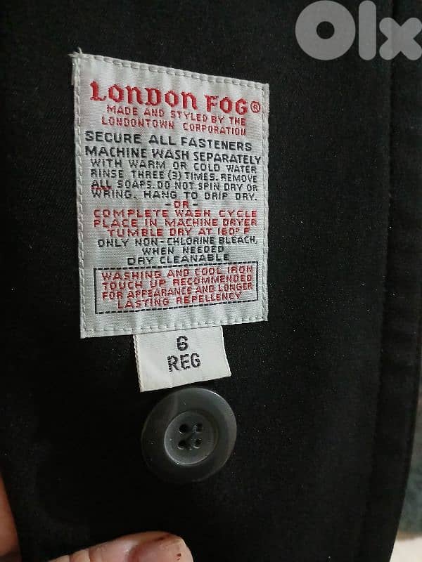 London Fog raincoat . 3