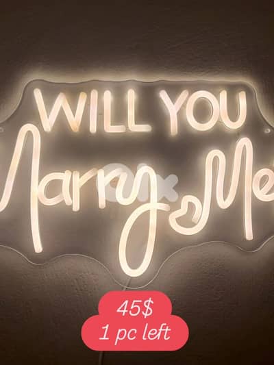 stock sale neon signs
