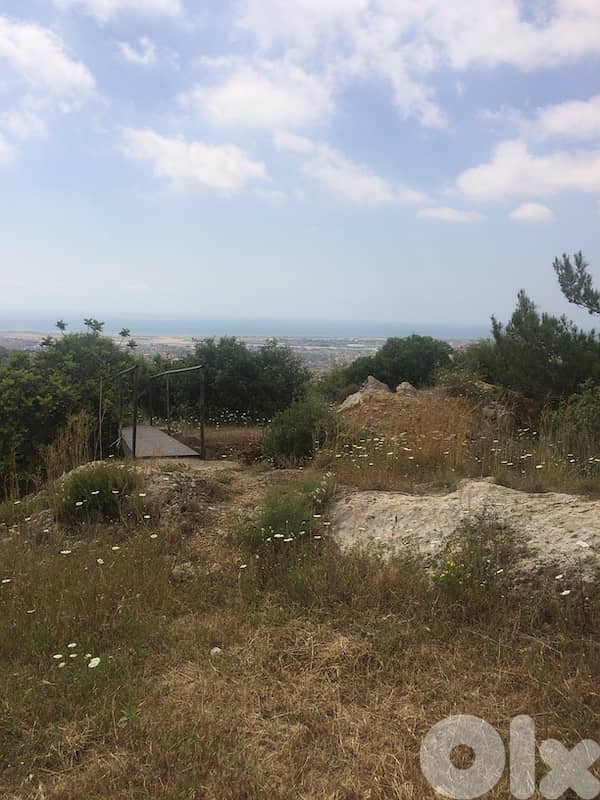 Prime Hilltop Land  Kfarchimaأرض كفرشيما - Unblockable Sea & City View 6