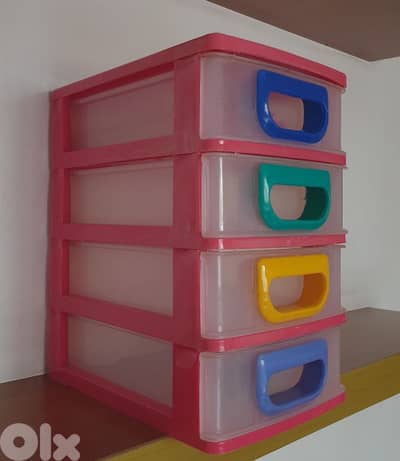 Plastic storage organizer small