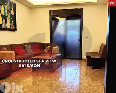 Unobstructed sea view  520$/SQM -JBEIL, MASTITA REF#YC130464