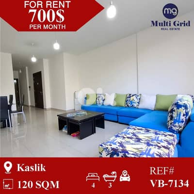 VB-7134 / Apartment for Rent in Kaslik, شقة للايجار في الكسليك