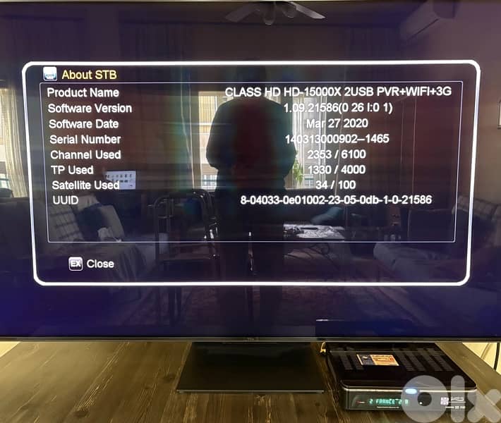 two satellite receivers. 6